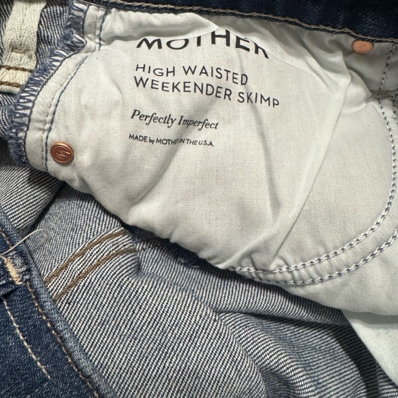 Mother superior the high waisted weekender skimp jeans size 30 new - Picture 7 of 11